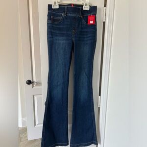 SPANX Dark Blue Wide Leg Jeans